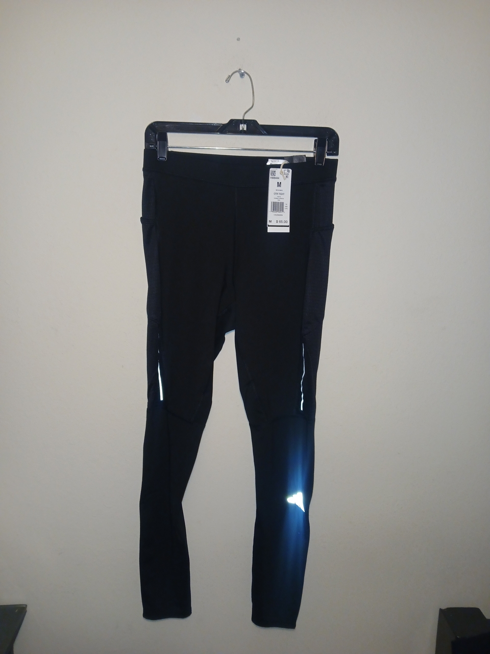 Mens Adidas Own The Run AEROREADY Leggings size Meduim Reflective Detail